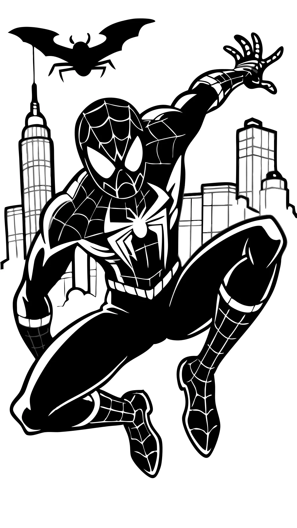 spiderman coloring pages